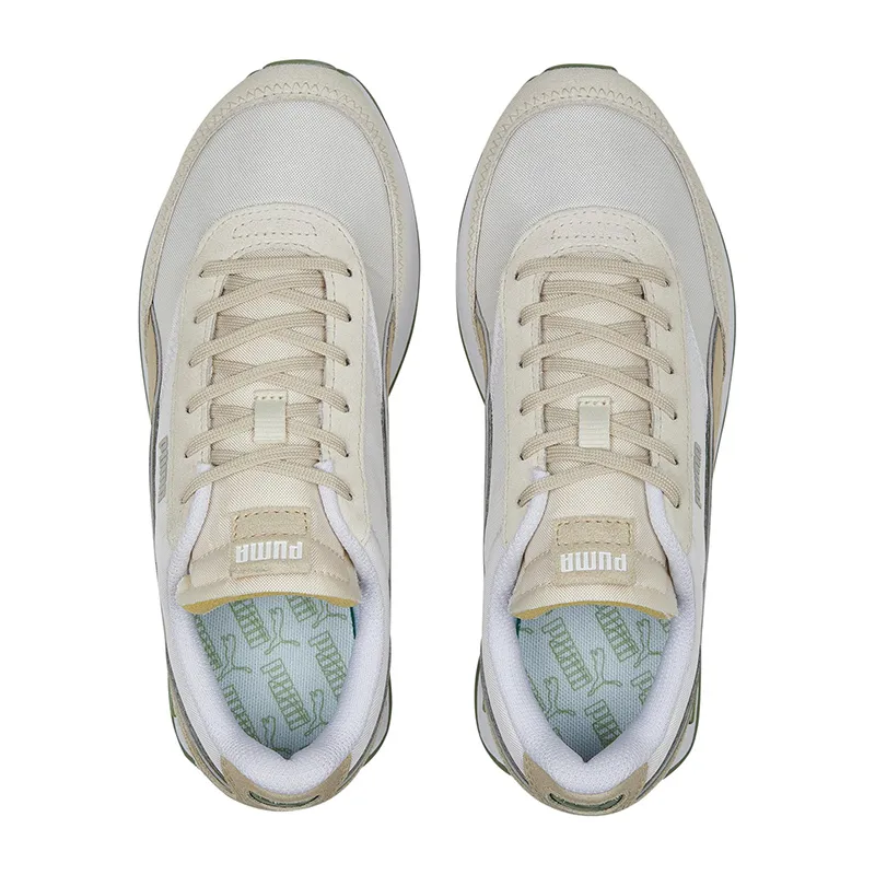 Baskets Homme Future Rider Double - Blanc/Beige/Vert - PUMA-4