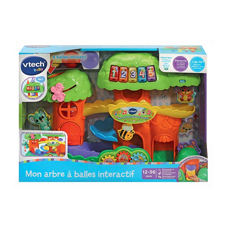 Arbre à balles interactif - 12m+-3