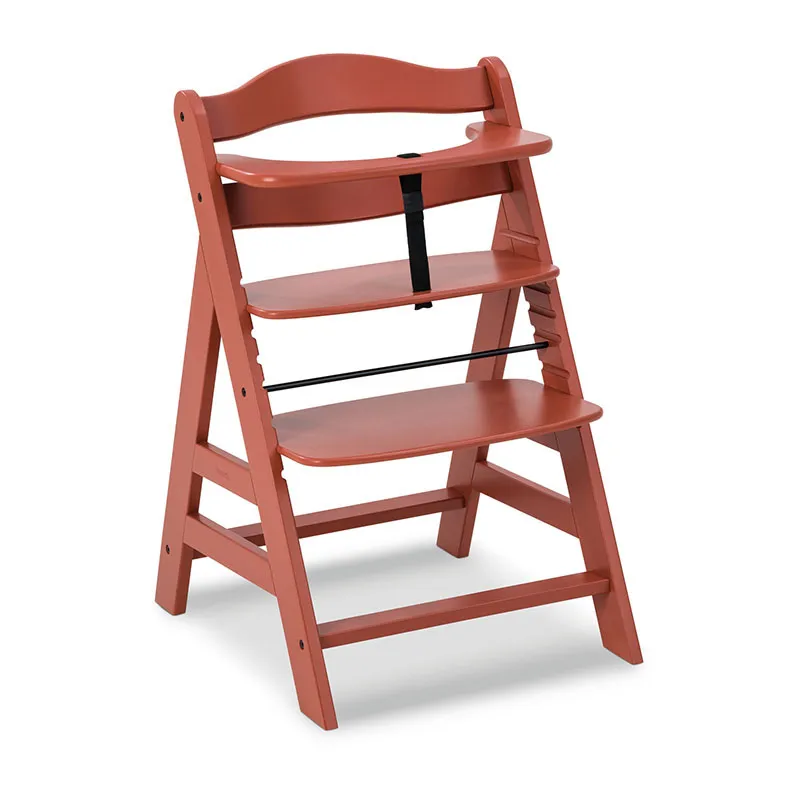 Chaise haute Alpha+ avec harnais Cork - 6m+-1