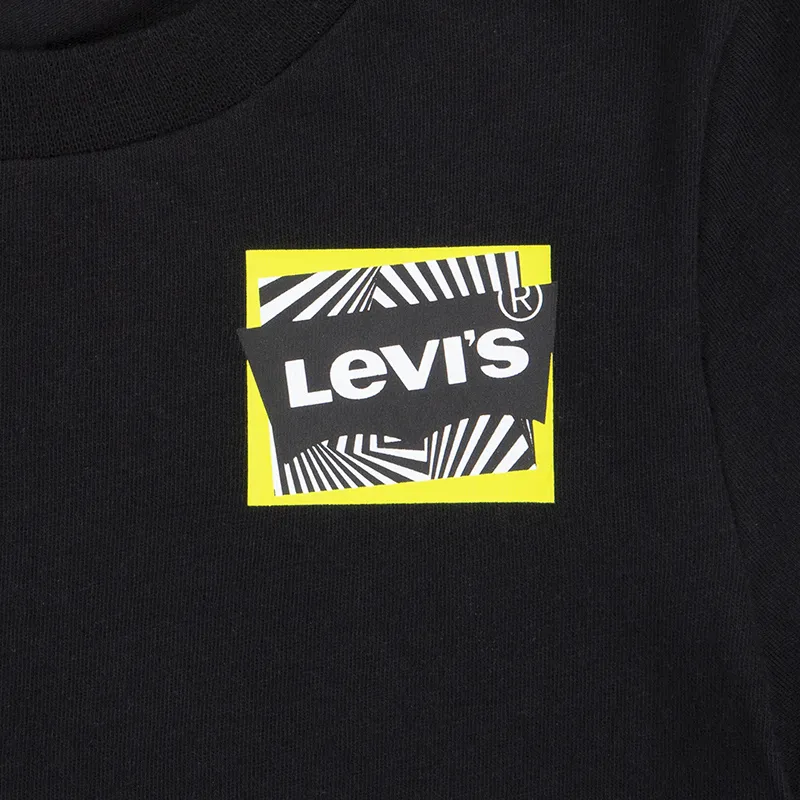 T-shirt Illusion Logo - Noir-3