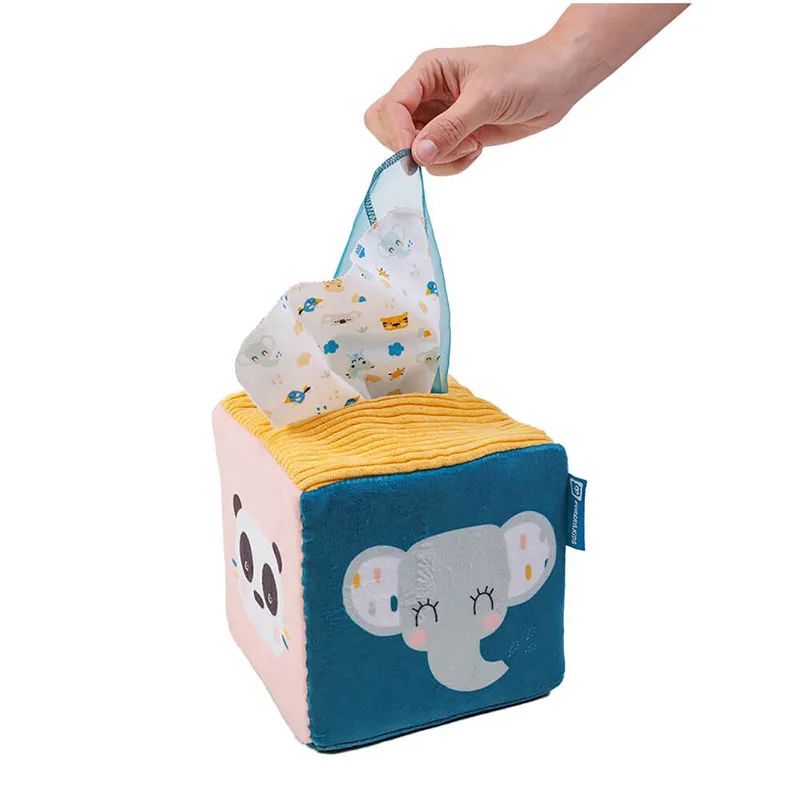 Boîte à mouchoirs sensorielle - 6m+-4