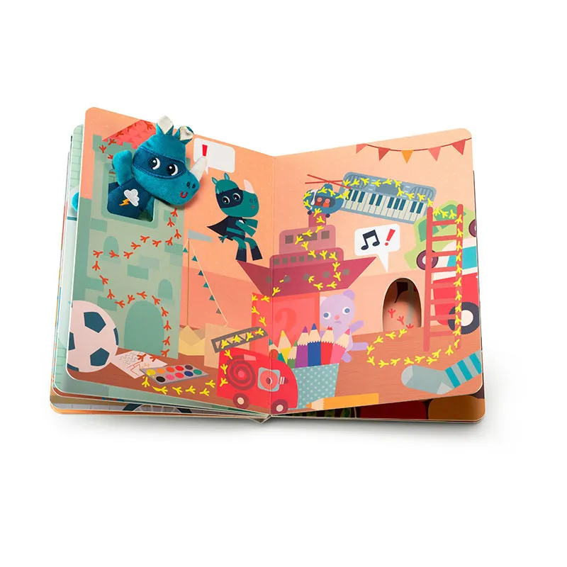 Livre labyrinthe Super Marius le Rhinocéros - 24m+-11