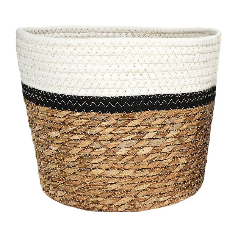 Paniers de rangement Marron/Blanc - 3pcs-2