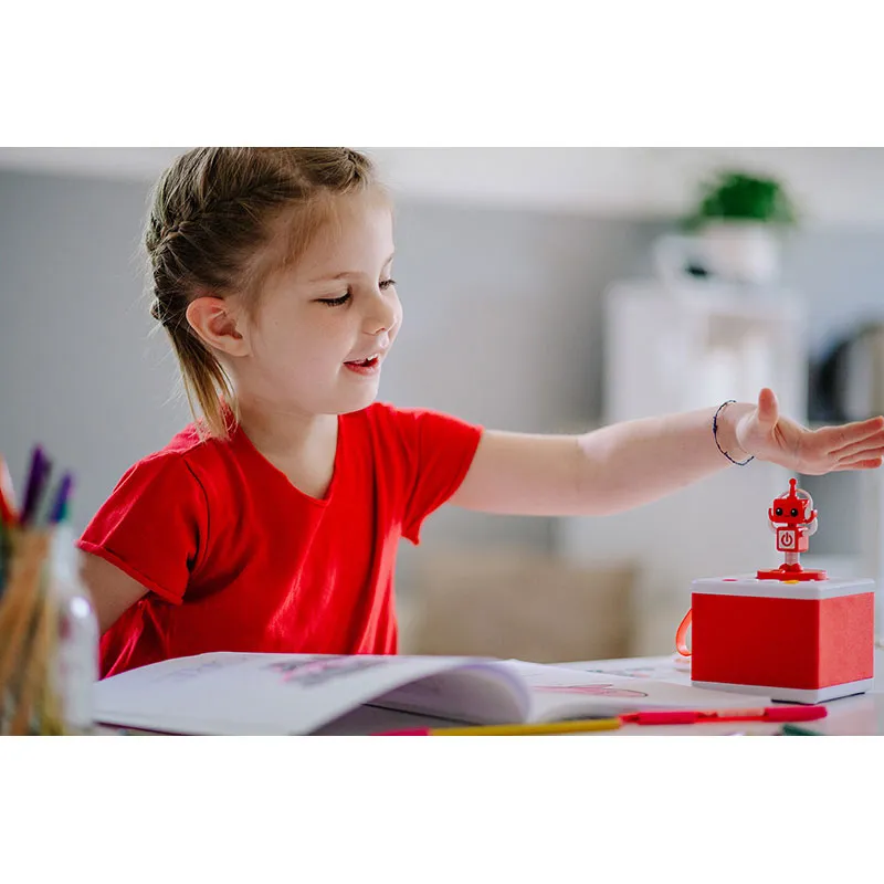 Starter set blanc + 4 Pers. Elé/Robot/Licorne/Koala - 0m+-12