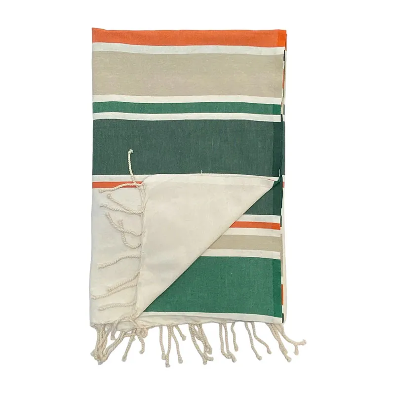 Fouta Helios Vert - 100x200cm-0