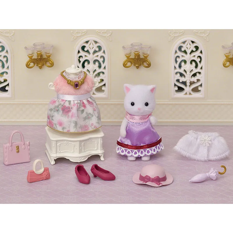 Valisette de mode Grande soeur chat persan - 11pcs-3