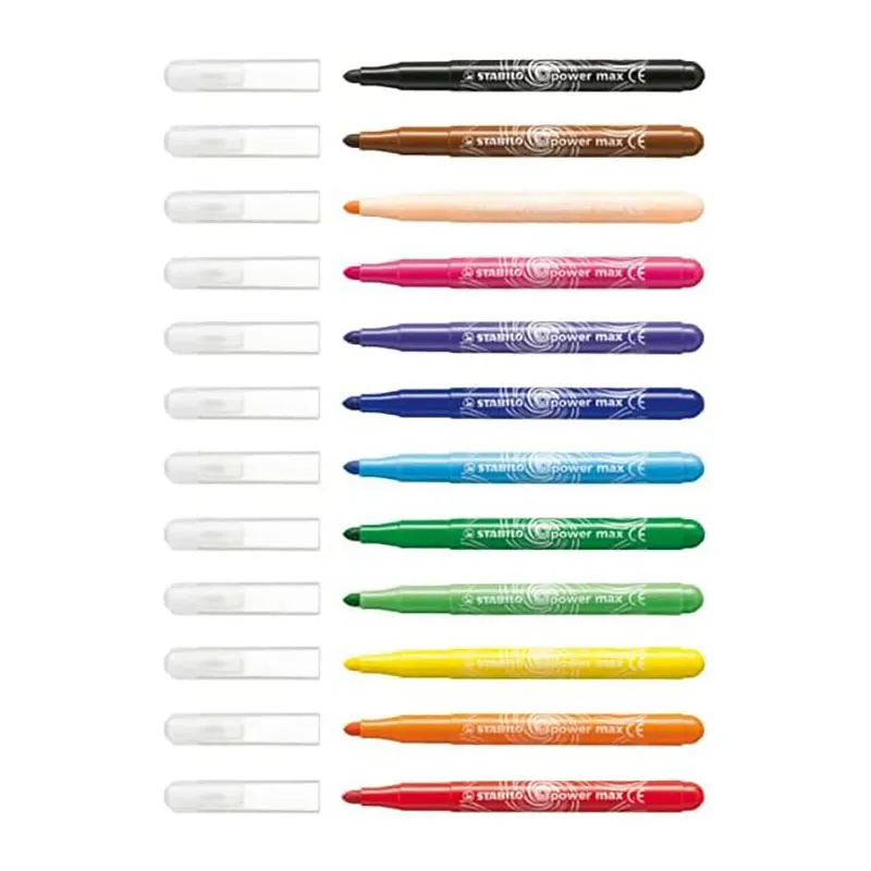Feutres de dessin Power Max - 12pcs-2