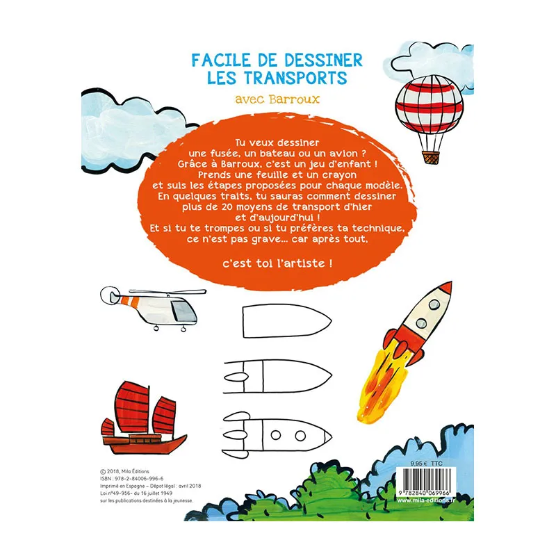 Facile de dessiner les transports - 36m+-1