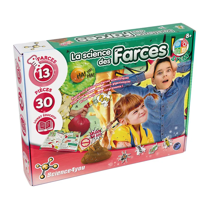 Kit Science des Farces 13 expériences - 8+-0