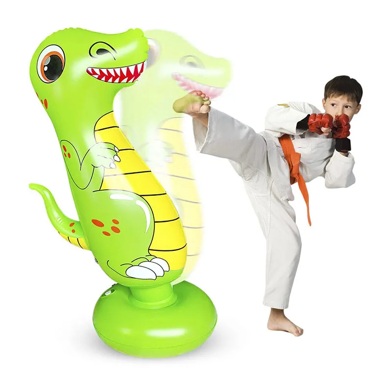 Punching-ball gonflable Dinosaure - 120cm-1