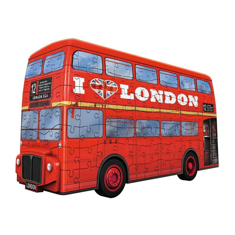 Puzzle 3D Bus londonien 216pcs - 8+-1