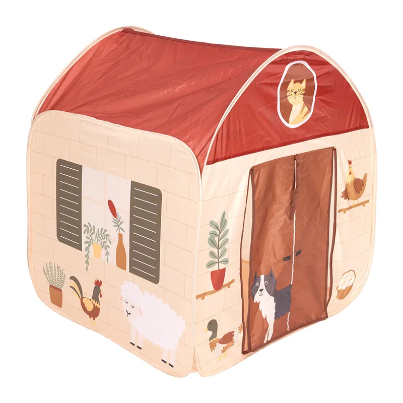 Tente pop up Ferme - 96x85cm-1