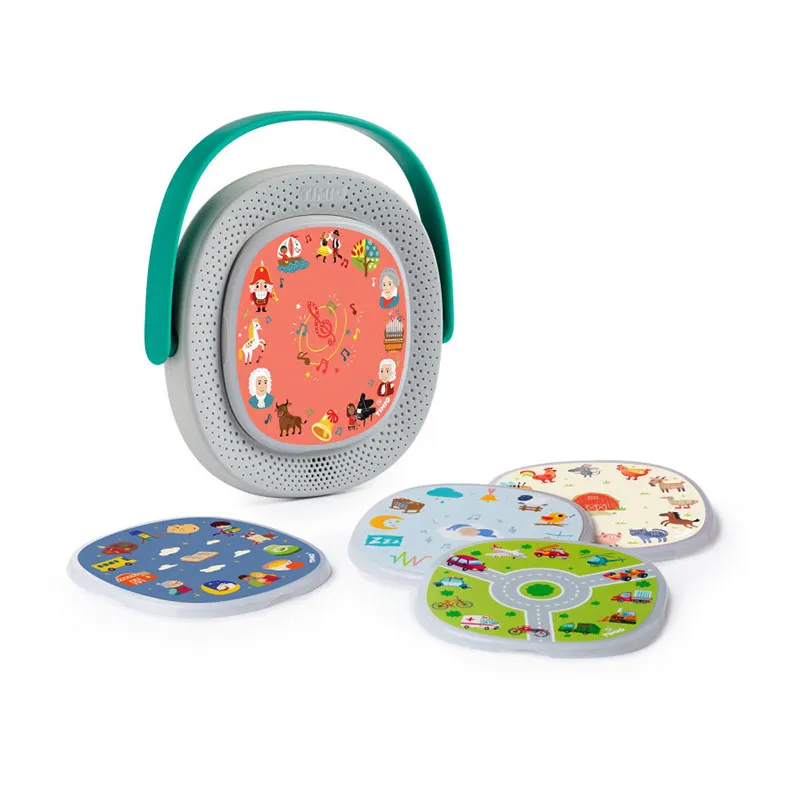 Lecteur éducatif audio Timio à batterie + 5 disques - 24m+-10