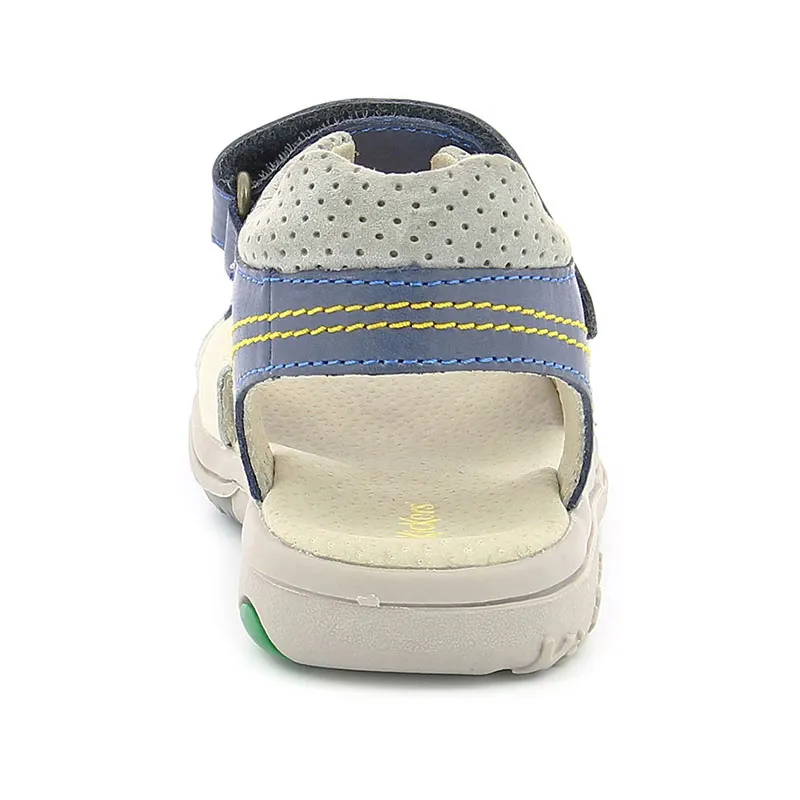 Sandales Platino - Marine/Gris-3