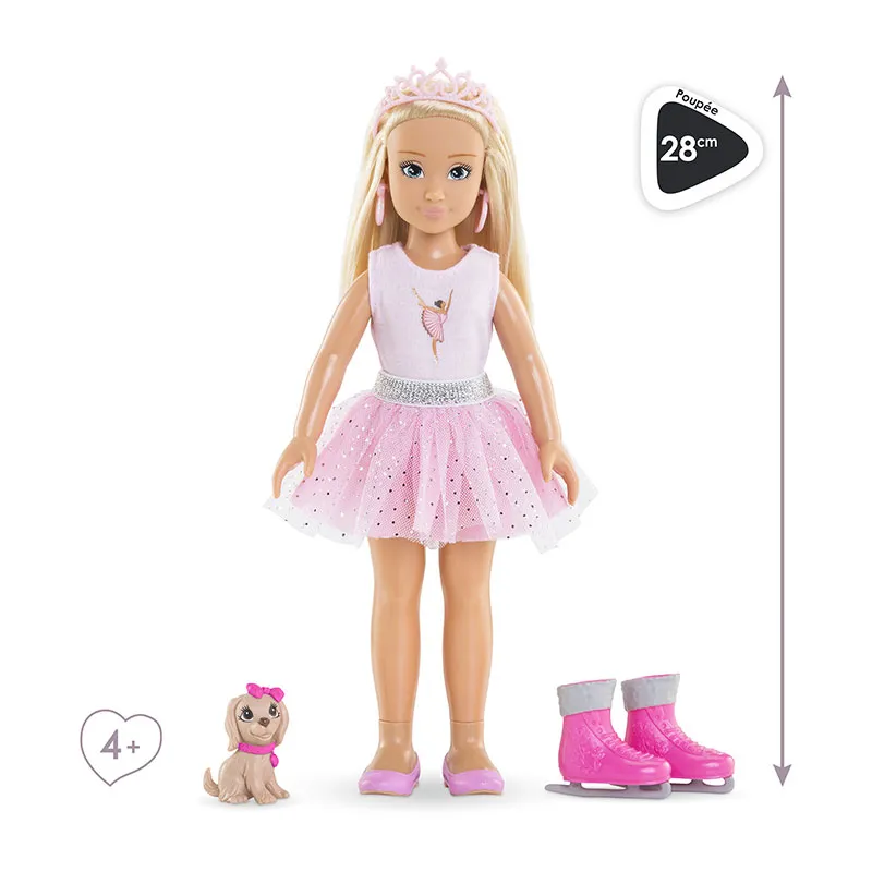 Coffret Corolle Girls Valentine Ballerine 28cm - 4+-8