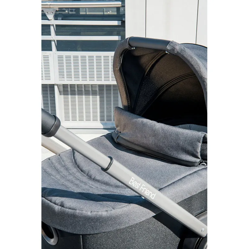 Nacelle Light pour poussette Best Friend - Magnet Grey-5