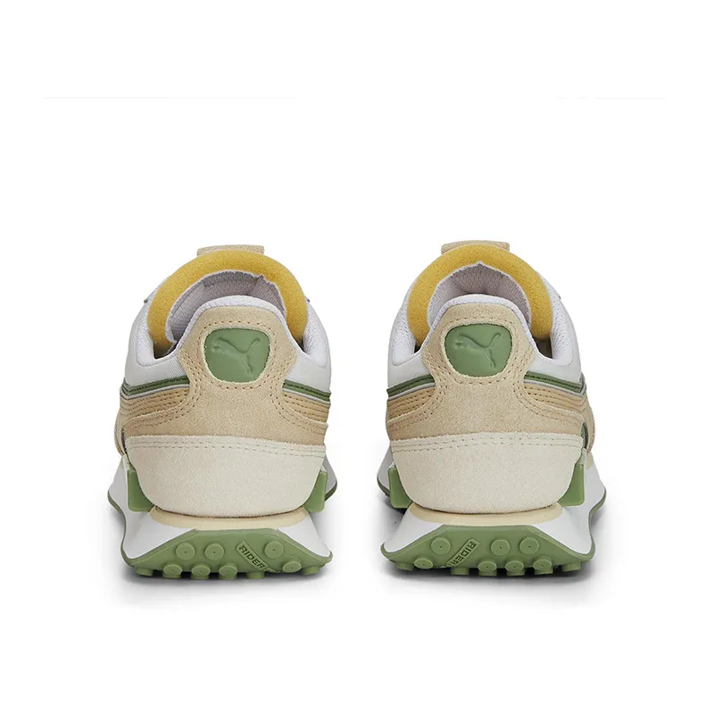 Baskets Homme Future Rider Double - Blanc/Beige/Vert - PUMA-1
