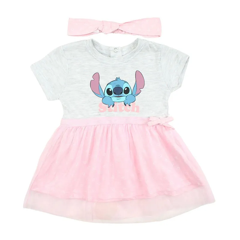 Robe Tulle bebe Lilo & Stitch - Rose-0