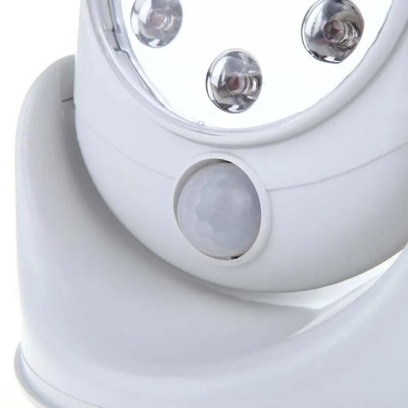Lampe LED sans fil détecteur de mouvement 360° - 12x7cm-8