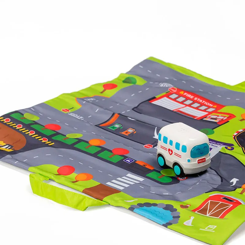 Tapis de jeu Circuit + 3 Voitures - 12m+-5