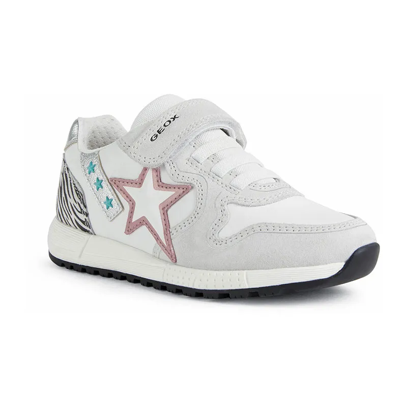 Sneakers Alben Étoile/Zèbre - Blanc/Noir-0