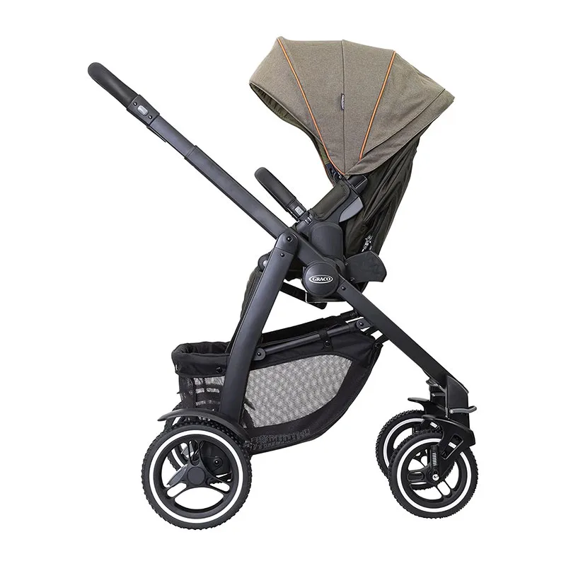 Poussette tout-terrain Evo Xt Noir/Kaki - 0m+-5