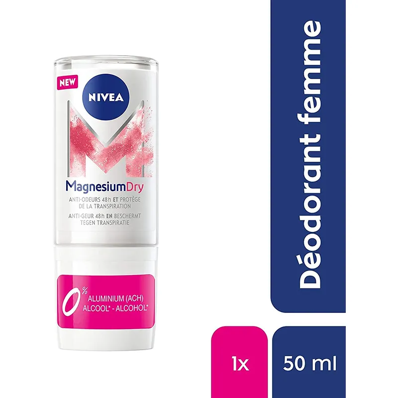 2 Déodorants bille femme MagnesiumDry Care - 2x50ml - NIVEA-1