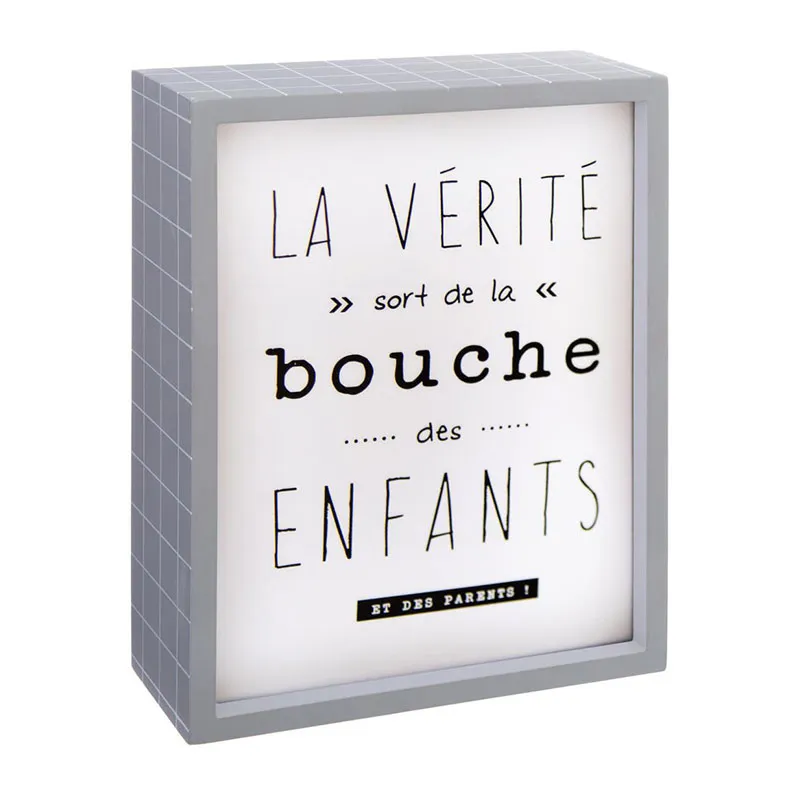 Boîte lumineuse à message Aléat. - 18x23,2cm-3