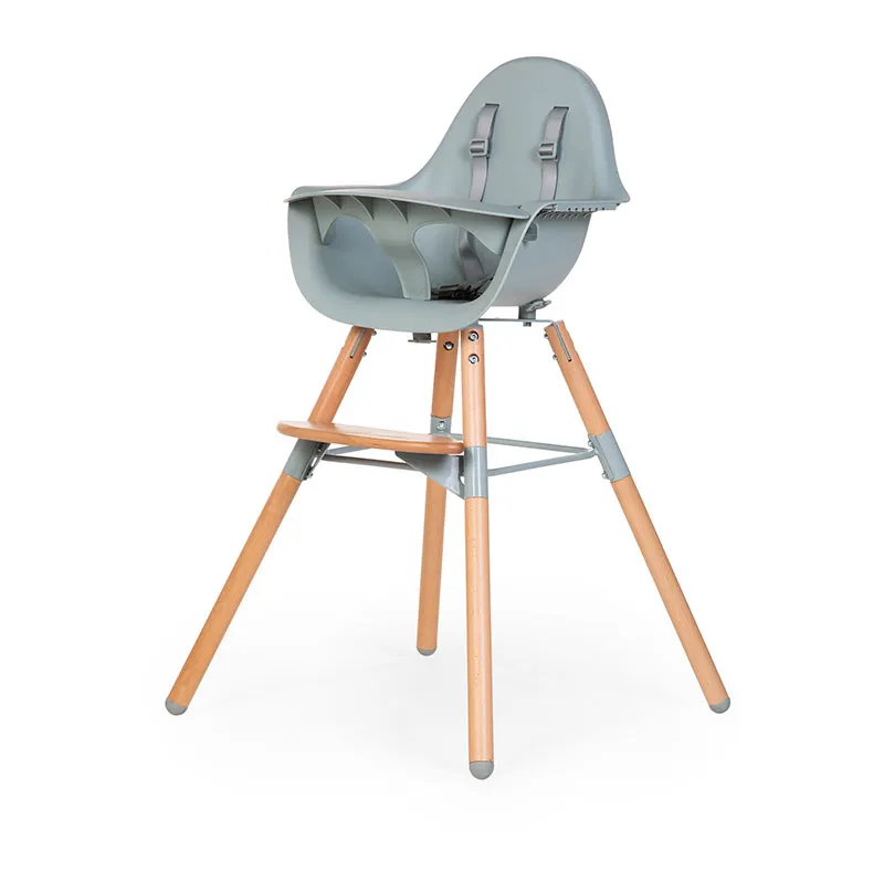 Chaise haute évolutive Evolu 2 Naturel/Menthe - 6m+-0