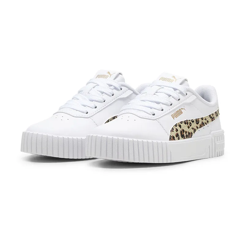 Baskets Fille Carina 2.0 Animal Up - Blanc/Beige-0