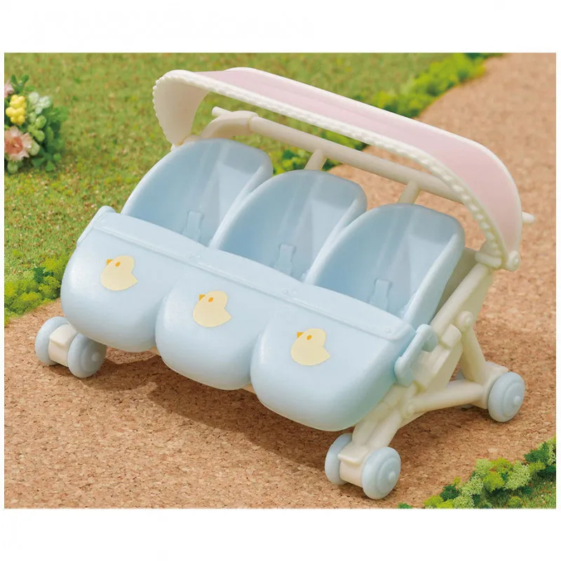 Poussette triple - 4pcs-4