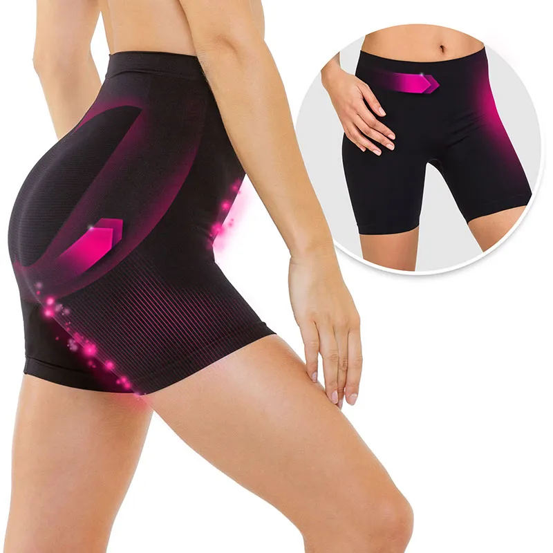 2 Shorties minceur Sculptant & Récupération - Noir-1