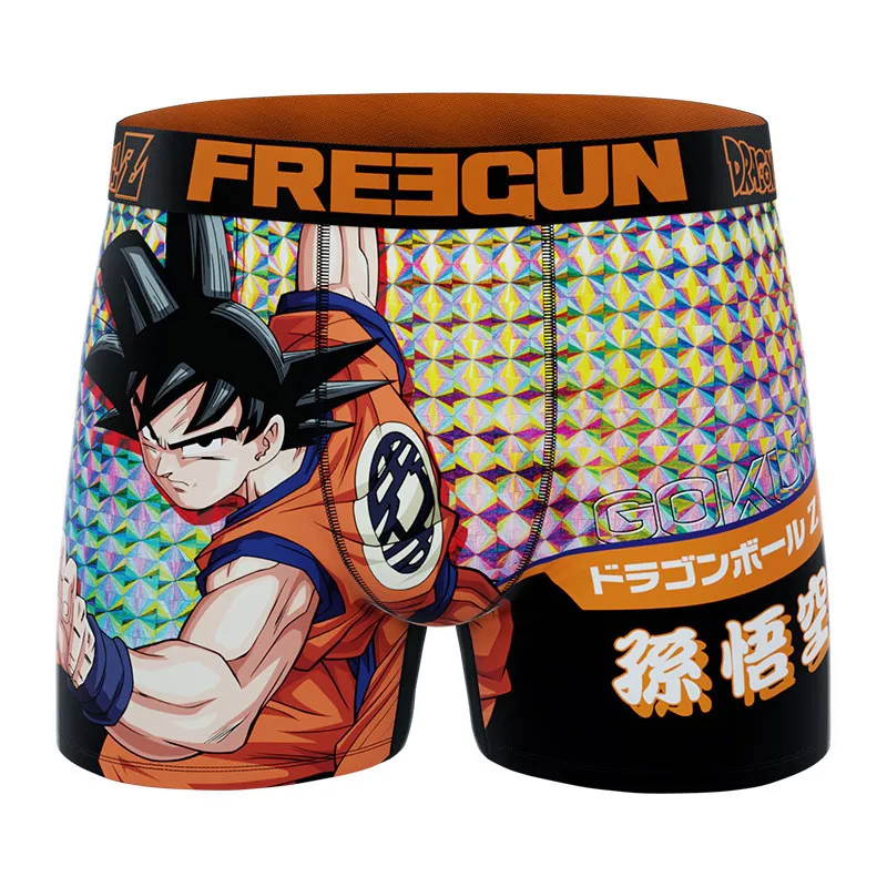 6 Boxers Homme Dragon Ball Z - Vert/Rouge/Noir/Violet-3