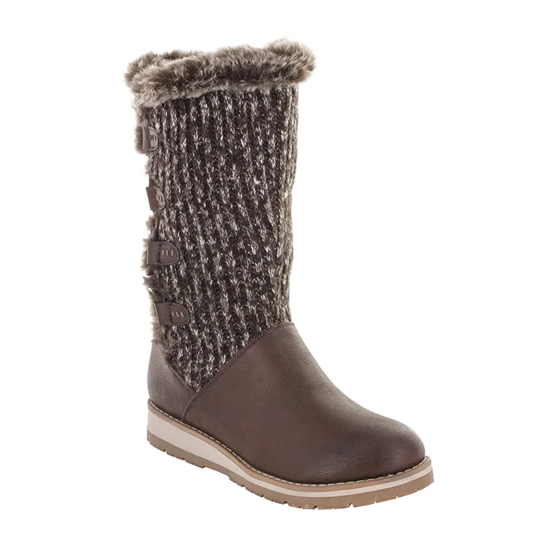Bottes de neige Jenifr Femme - Marron-0