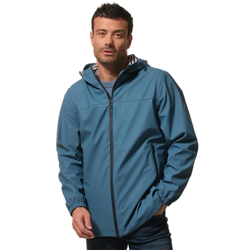 Ciré Zippé à capuche Doublé polaire Homme - Océan-0