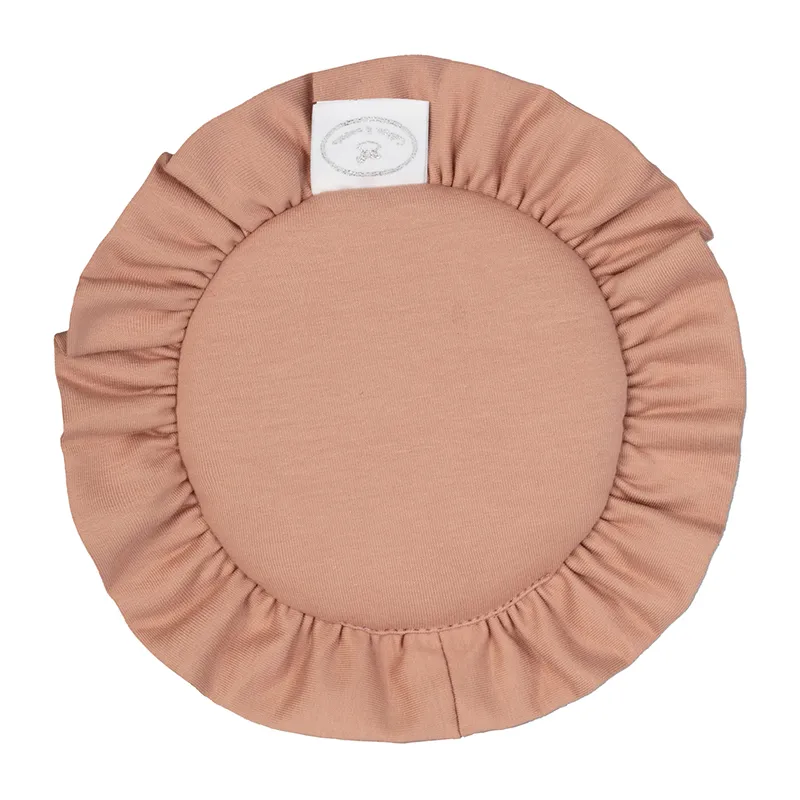 Mini tapis de sol pour maison de poupée Pêche - ø20cm-0