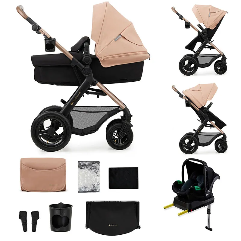 Poussette Moov 2 Air 4en1 Beige rosé - 0m+-7