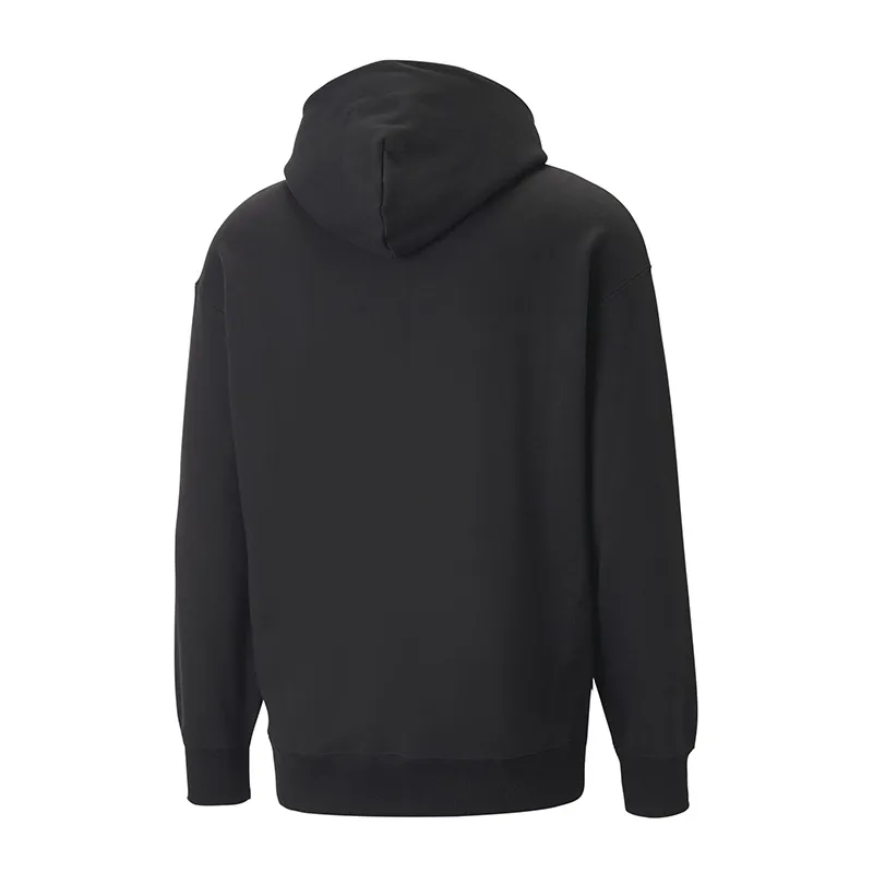 Sweat à capuche Homme Classics Relaxed Puma - Noir-1