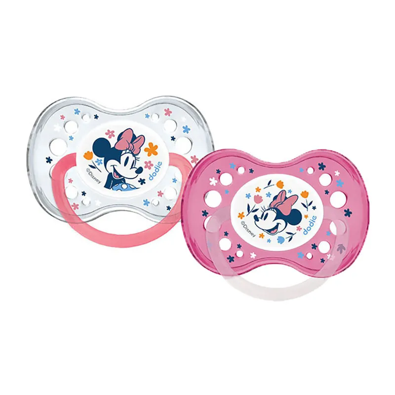 2 Sucettes anatomiques Minnie - 18m+-0