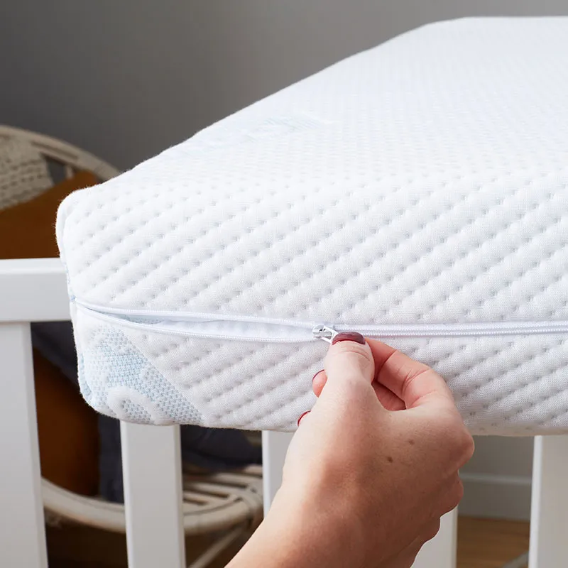Matelas Allergo Stop' révers. Blanc-8