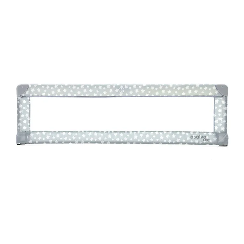 Barrière de lit Étoile Gris - 150cm-0