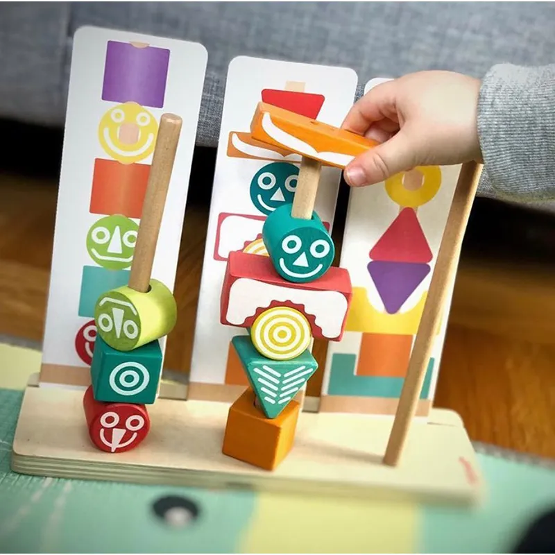 Jeu à empiler Edutotem 52pcs - 36m+-1