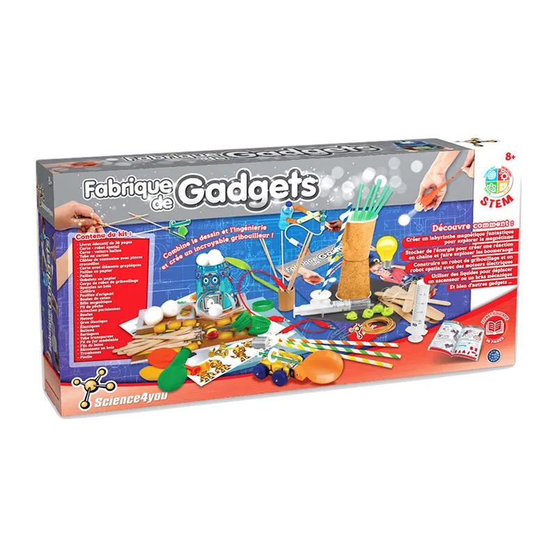 Kit Fabrique de Gadgets 15 expériences - 8+-2