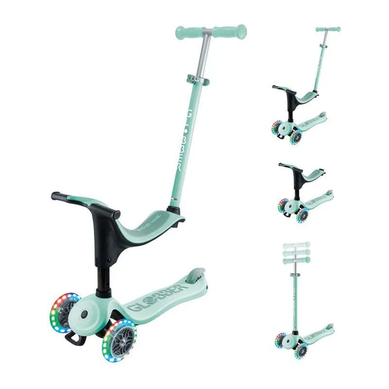 Trottinette évol. 4en1 Go Up Sporty Menthe clair - 15m+-0