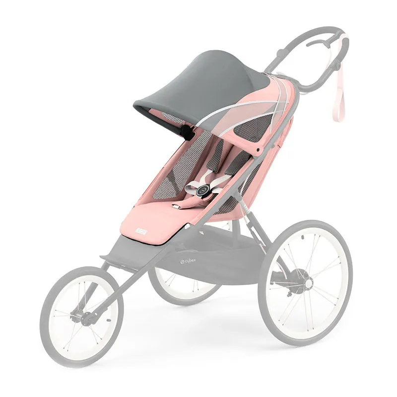 Poussette Running Avi Black Pink/Silver Pink - 6m+-2