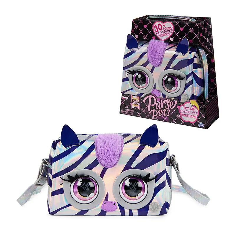 Sac à main interactif Zèbre Purse Pets - 5+-3