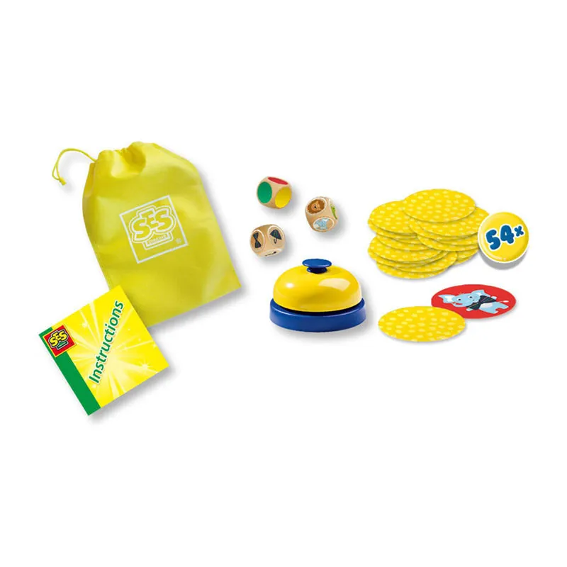 Jeu de recherche avec sonnette 60pcs - 36m+-1