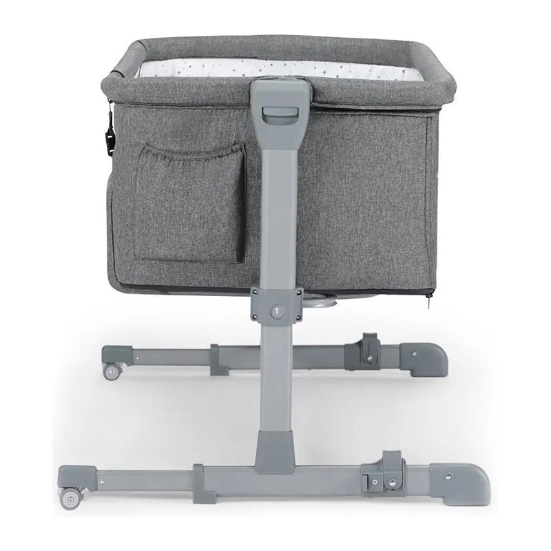 Berceau Co-dodo Nomade Side2Bed Gris mélange - 0m+-4