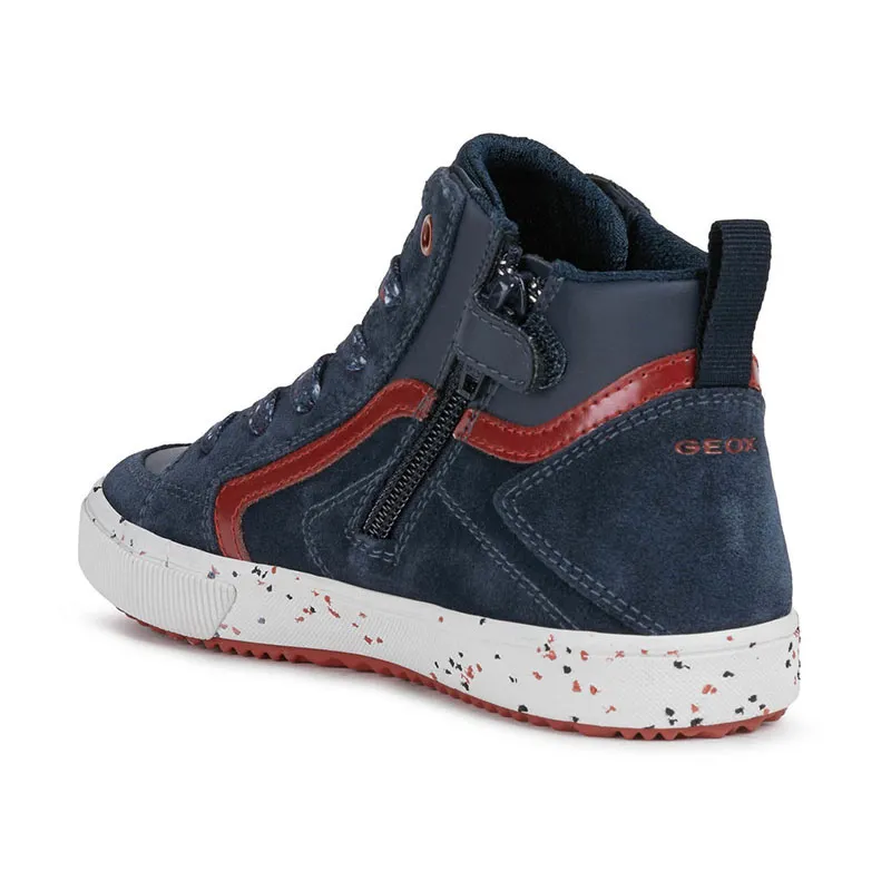 Sneakers hautes Alonisso - Marine/Rouge-2