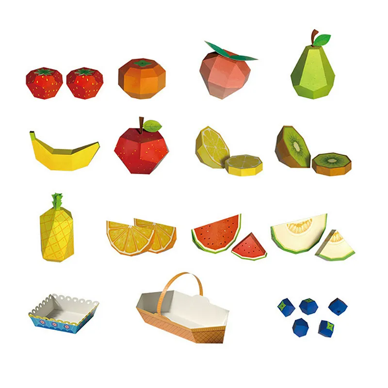 Kit origami fruit - 36m+-0